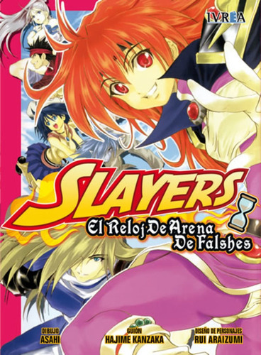 Slayers: El Reloj De Arena De Falshes (comic) (tomo Unico), De Hajime Kanzaka. Editorial Ivrea España, Tapa Blanda, Edición 1 En Español