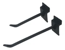 Comprar 200 Ganchos Blisteros Para Panel Ranurado 12 O 8 Cm Negro