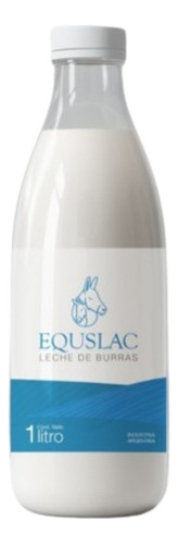 Leche De Burra Equslac Entera Pasteurizada Botella X1 Litro 