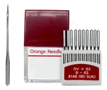 Comprar 50 Agujas Orange Recubierto Collaratera Dvx63 Maq Industrial