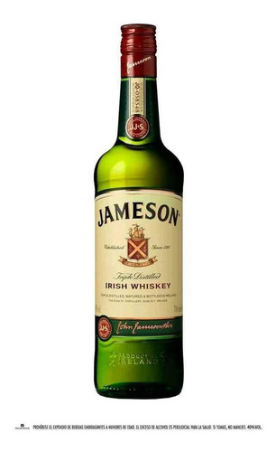 Imagen 1 de 1 de Whisky Jameson 700 Ml