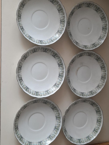 Platos De Porcelana China Para Té/café Juego De 6