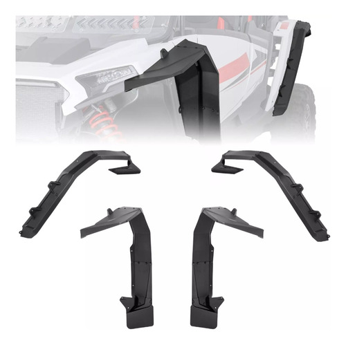 Salpicaderas Cantoneras Loderas Polaris Rzr 1000xp 2024+