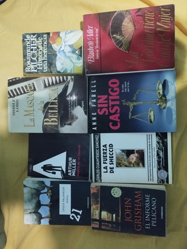 Lote Libros Usados Varios Novelas 