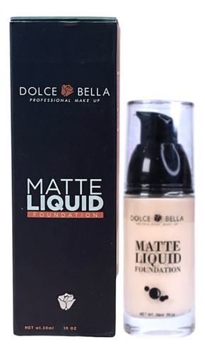 Base Dolce Bella Matte Liquid Foundation 100% Original