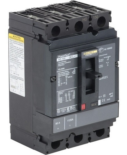 Interruptor Termomagnetico 90a Hdl36090 Squared 90amp