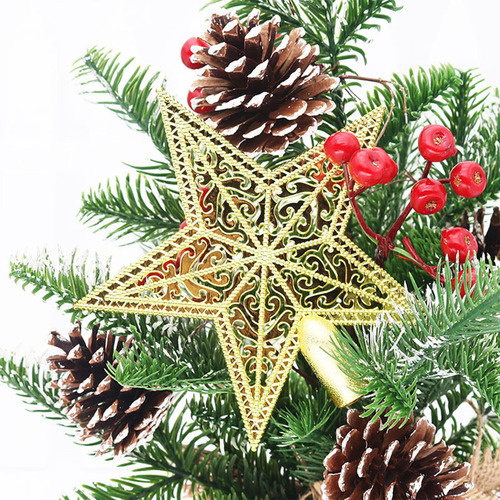 . Decoración Navideña Con Forma De Estrella Hueca En Forma
