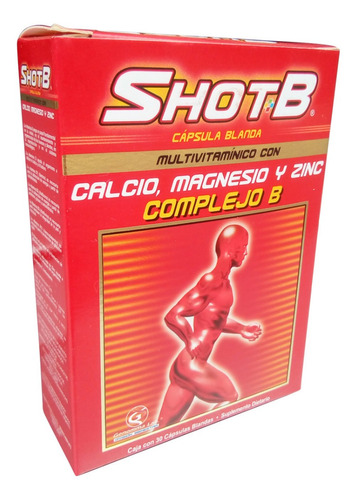 Multivitaminico Shot B 30 Capsulas Blandas