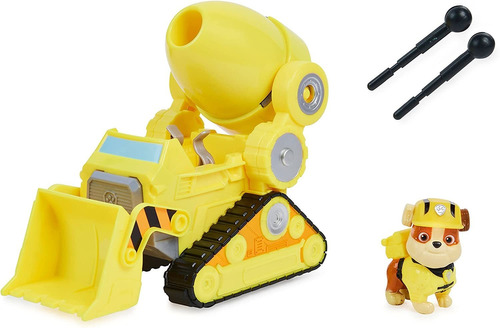 Paw Patrol Vehiculo Deluxe Rubble The Movie - Original