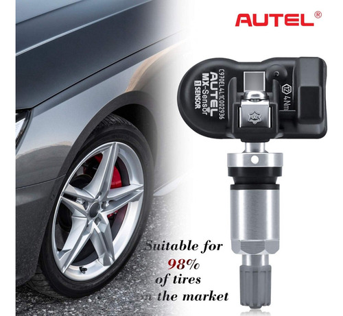 Kit 4 Sensores Programables Autel Tpms Mx-sensor 315-433 Mhz