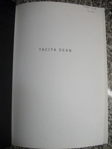 Tacita Dean Roland Groenboom C20