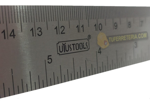 Imagen 4 de 8 de Escuadra Metálica Para Carpintería Ecf12u Uyustools