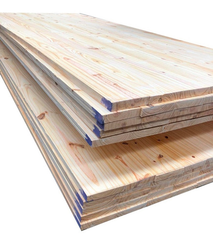 Tablero Pino Encolado Lateral 28mm 1,27x3,00 Mts - Maderwil
