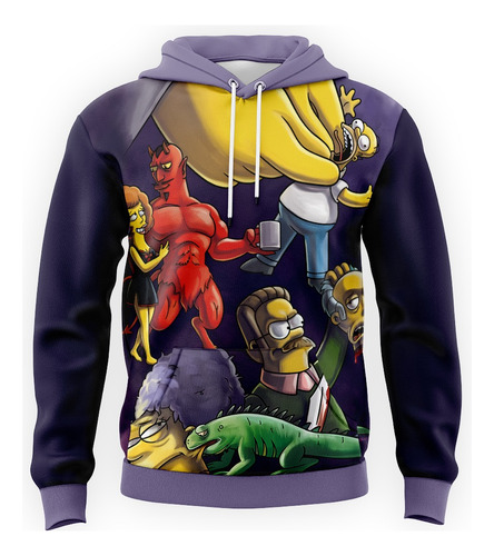 Sudadera Casita Del Terror Simpson