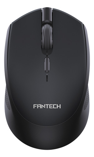 Mouse Fantech W190 Black Dual Mode Bluetooth 1600 Dpi Color Negro