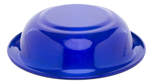 Bacia De Alumínio Cor Azul N30 Redonda Linda