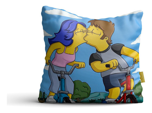 Almohadón Novios Pareja Enamorados Homero Y Marge