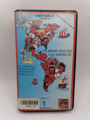 Erase Una Vez Las Americas Capt 1 Pelicula Formato Vhs 1992 (Usado)