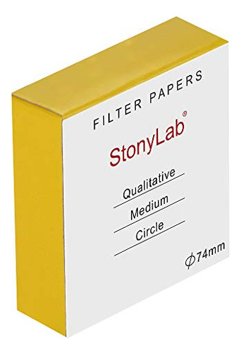 Qualitative Filter Paper Circles, 74mm Diameter Cellulo...