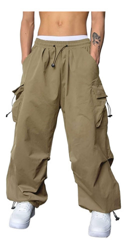 Pantalones Para Hombre Con Cintura Elástica Con Cordón Y Bol
