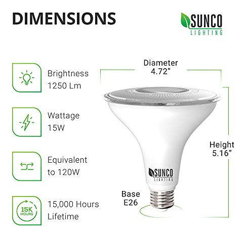 Luz De Inundación Led 15w Para Exteriores 5000k