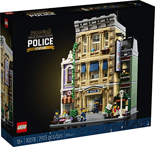 Juego De Construcción Lego Icons Police Station 10278 Para A