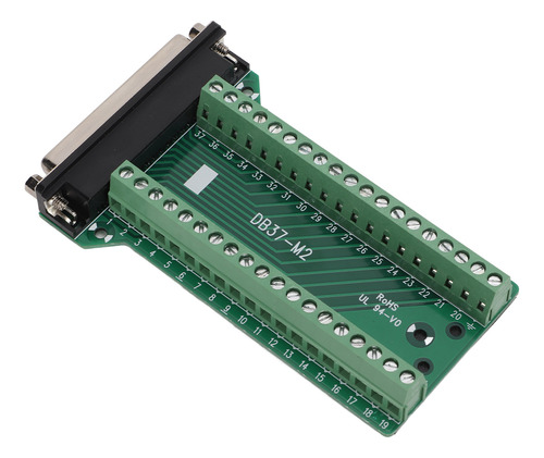Db37 Breakout Connector Terminal Board Straight Pcb
