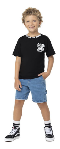 Camiseta Infantil Masculina Confortável Verão Malwee