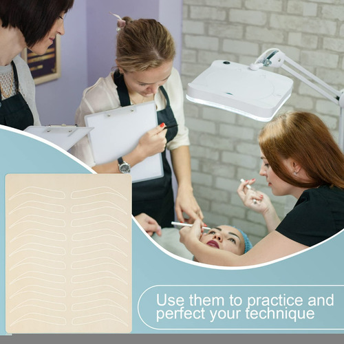 Piel Sintetica Para Tatuar,insumos Microblading 6 Unidades