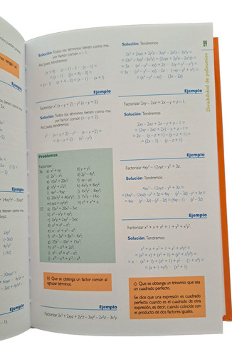 Libro Matemáticas Álgebra - Galdós