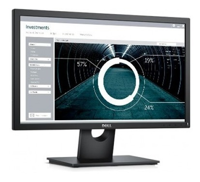 Monitor Dell 19.5  Lcd E2016hv 1600x900 Vga Negro