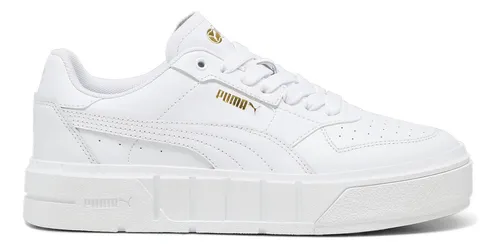 Zapatillas Puma Cali Court Lth Sportstyle Mujer Moda Blanco