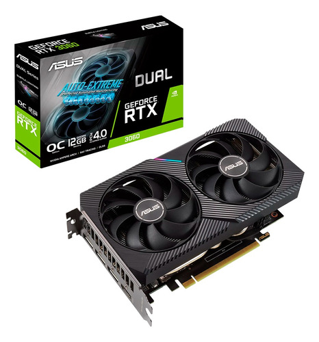 Tarjeta De Video Geforce Rtx 3060 Asus Dual 12gb Oc Gddr6