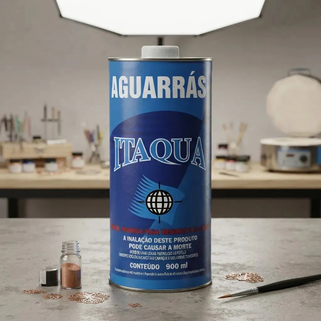 Aguarrás Itaqua Solvente Diluente Para Verniz e Esmalte 900ml