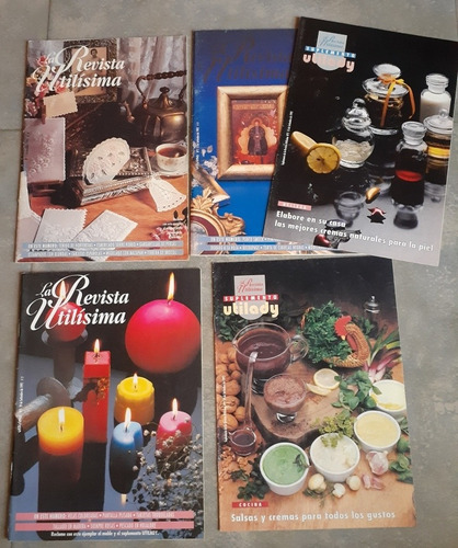 Revistas Utilisima Utilady Con Caja Contenedora Nros 1 Al 10