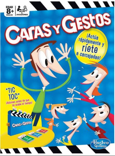 Caras Y Gestos Juego De Mesa