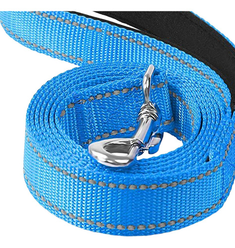 2 Correa Reflectante Para Perros, Correas Para Azul Claro
