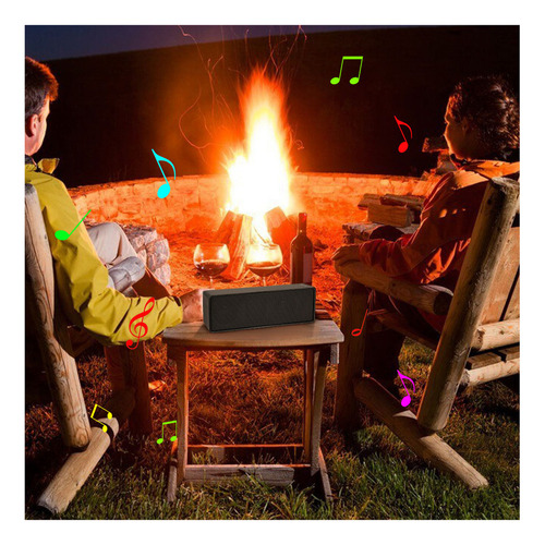 1 Bocina Bluetooth Portátil, Sonido Estéreo, Bluetooth 5,