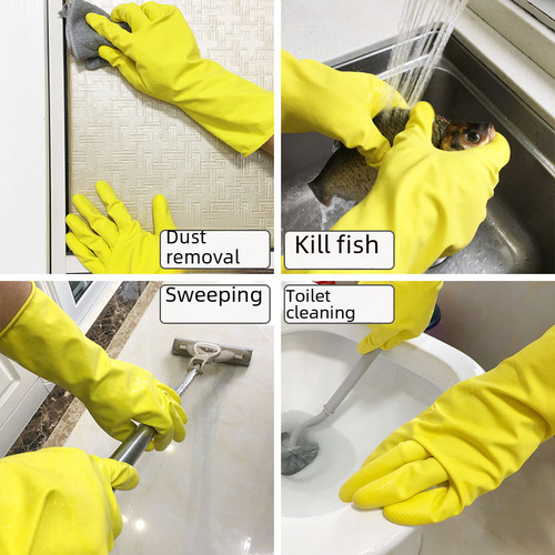 Xl - Guantes De Limpieza De Cocina Duraderos, Antideslizante