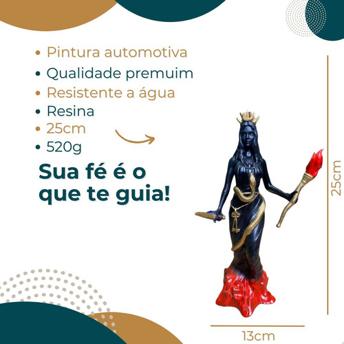 Studio Orion Hecate Chave Resina Cor preto
