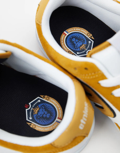 Tenis Etnies The Aurelien Bronceado Blancos Skate Hombre
