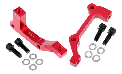 Pack De 2 Piezas De Adaptador Soporte De De De 203 Mm Rojo