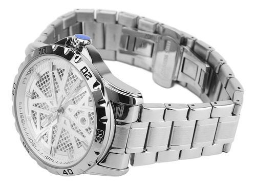 Reloj De Cuarzo Resistente Al Agua Para Hombre, Movimiento M