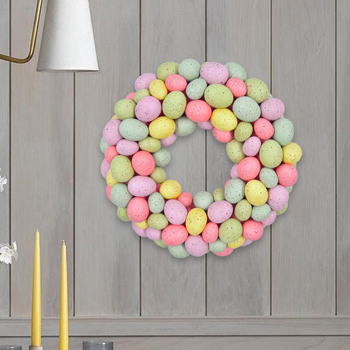Guirnalda De Huevos De Pascua De 40cm, Decoración Colgante,