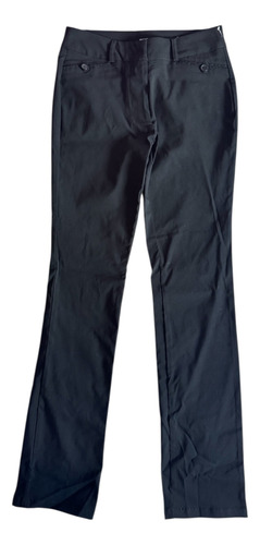 Pantalón Para Mujer Negro Formal Recto Talla Chica Ch S