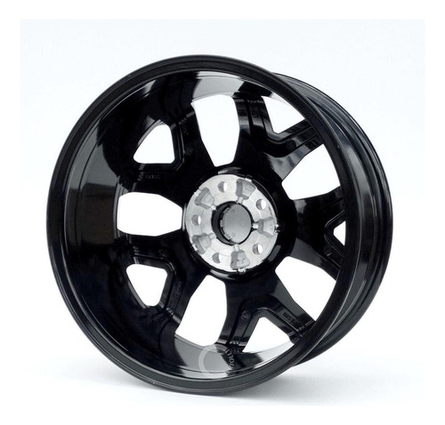 Roda Aro 17 Amarok V6 5x120 S07 / Jogo 4 Rodas Cor Preto Black Piano
