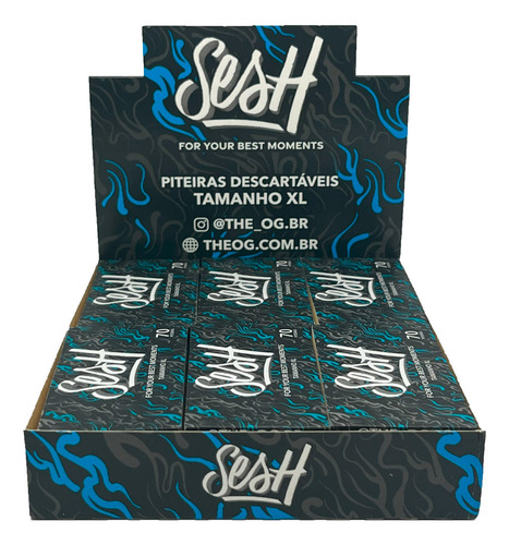 Caixa Piteira Sesh Xl C/25 Produto Top