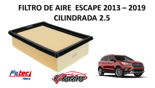 Filtro De Aire Ford  Escape 2.5 2013 Al 2019