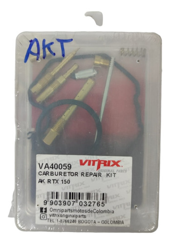 Kit Carburador Vitrix Ak Rtx150