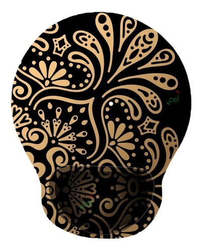 Imagen 5 de 8 de Mouse Pad Ergonómico Apoya Muñeca Mousepad Diseños Gel Real